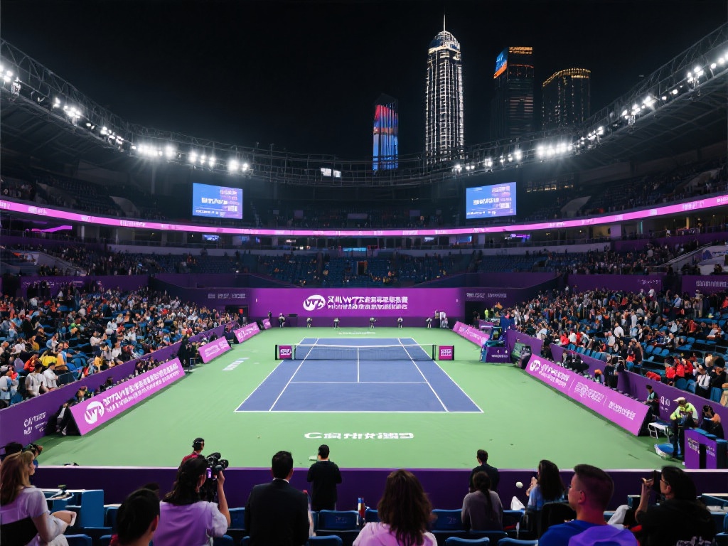 以深圳举办的WTA年终总决赛为例，这一赛