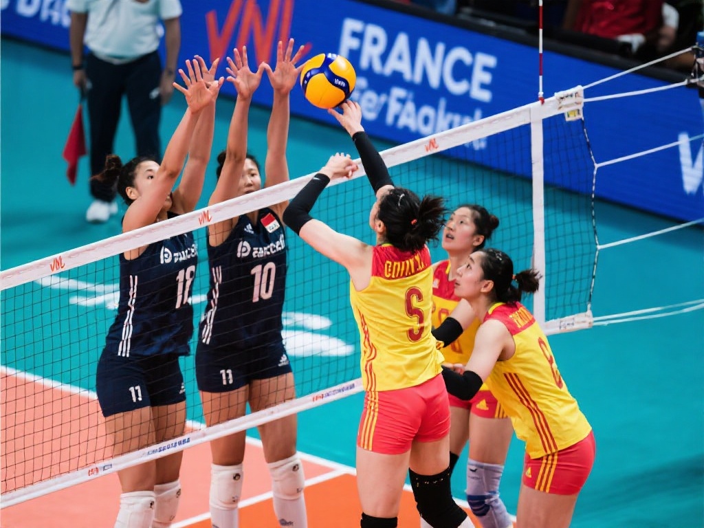 中国女排之所以能够直落三局拿下比赛，与她